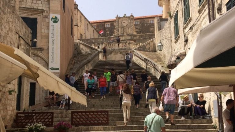 Der Walk of Shame in Dubrovnik