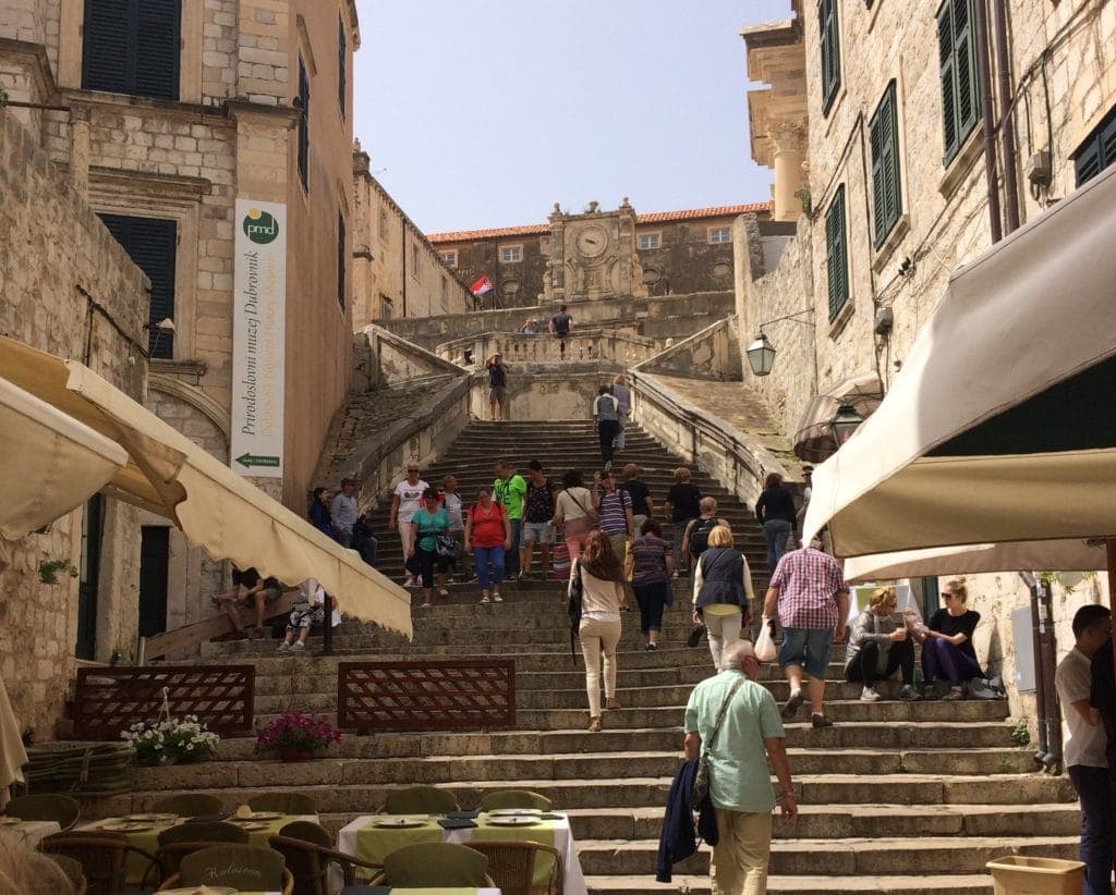 Der Walk of Shame in Dubrovnik