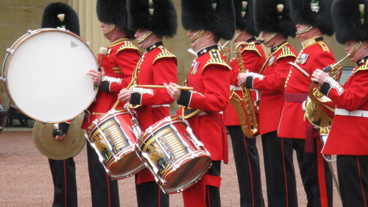 Parade in London 