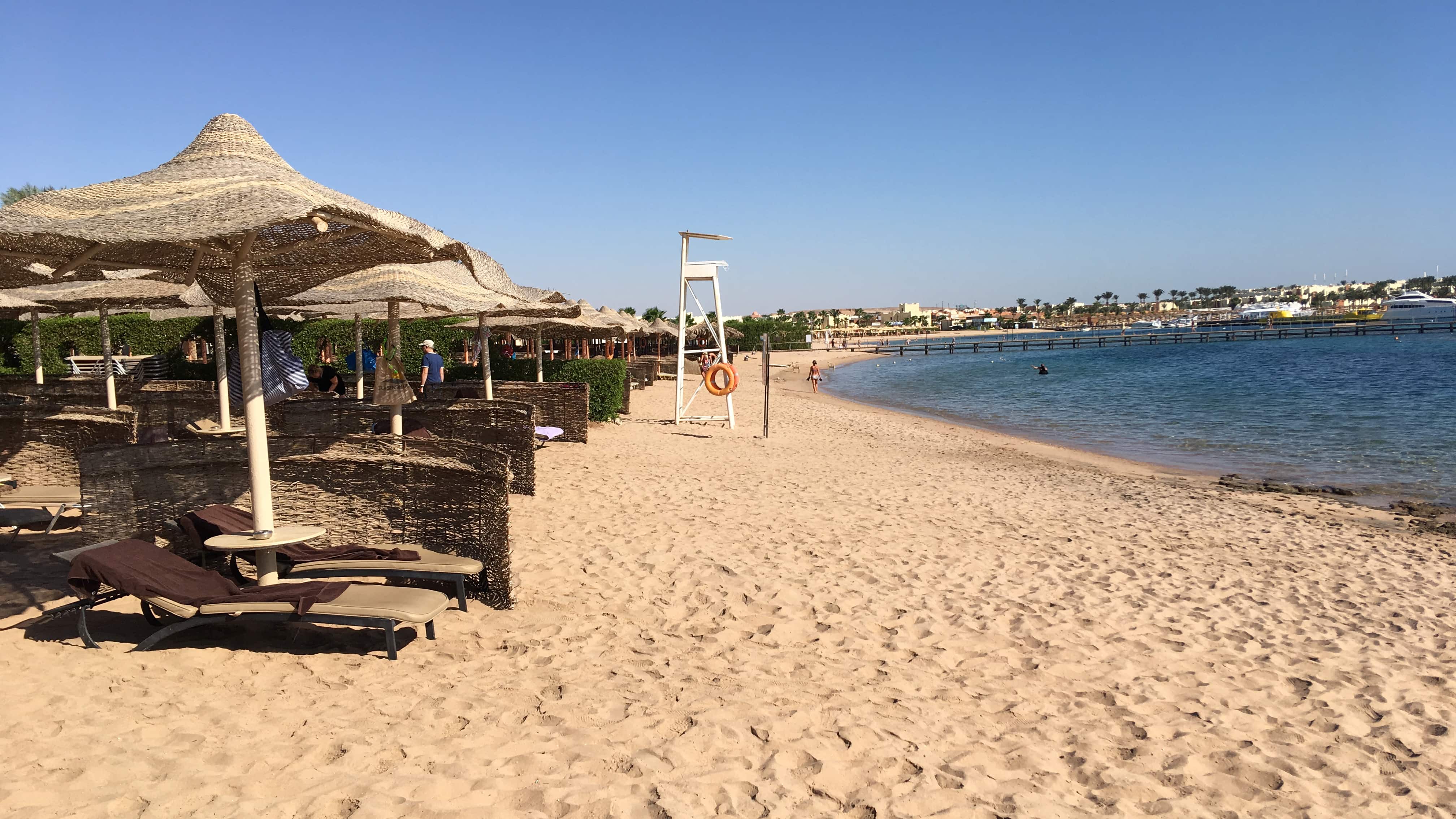 Strand am Roten Meer in Ägypten