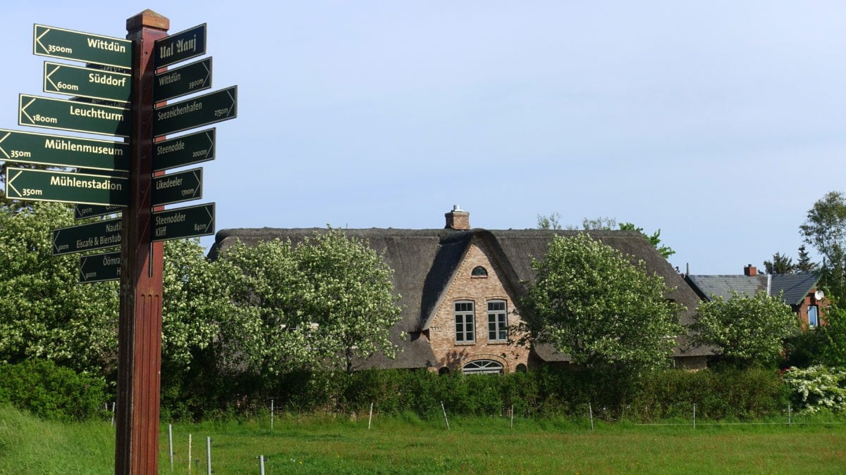 Reetdachhaus auf Amrum