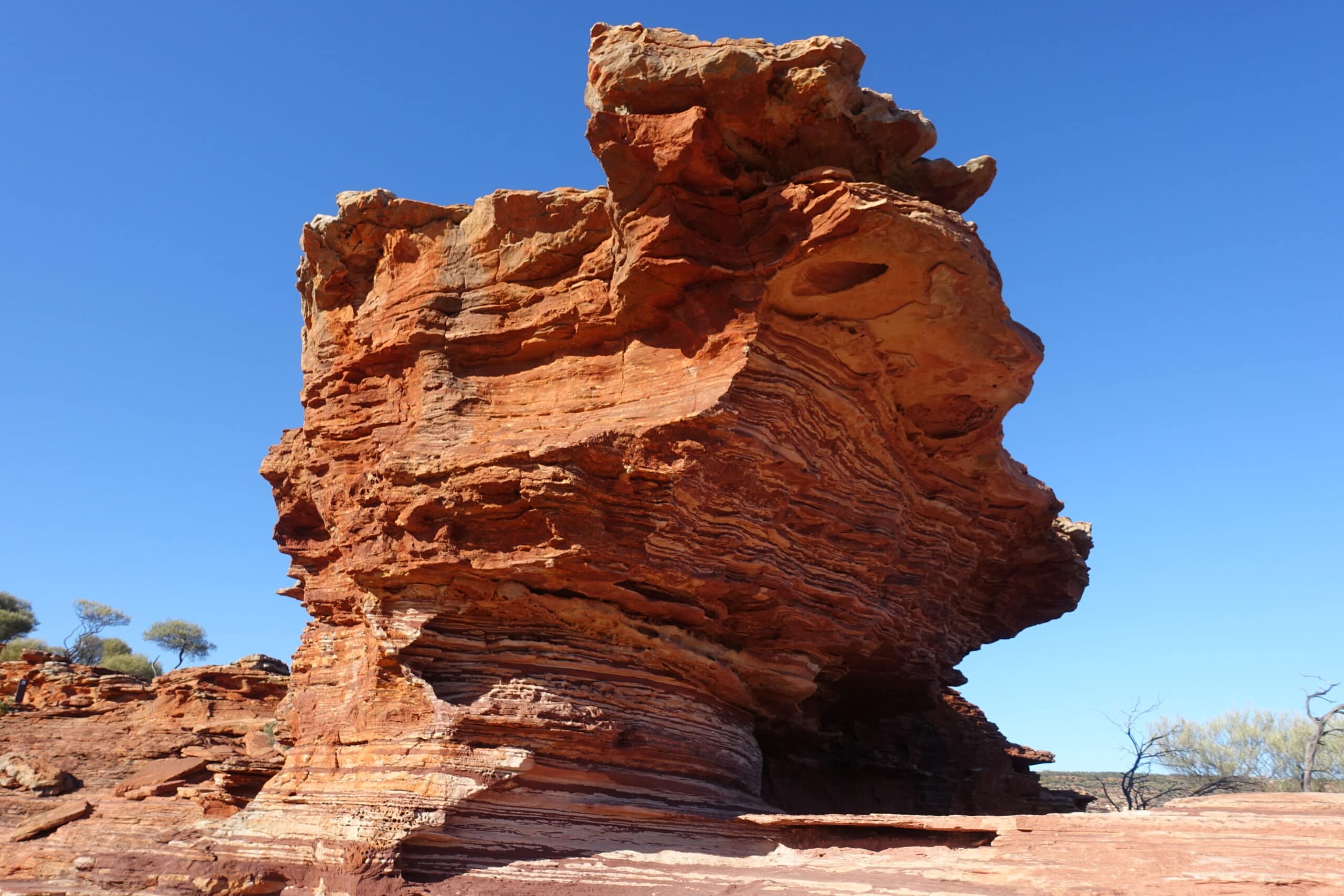 Felsen im Kalbarri Nationalpark an der Westküste Australiens