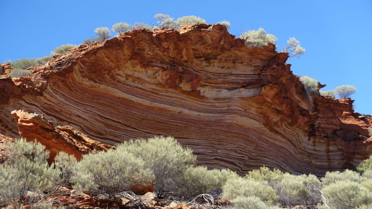Felsenformation im Kalbarri Nationalpark an der Westküste Australiens