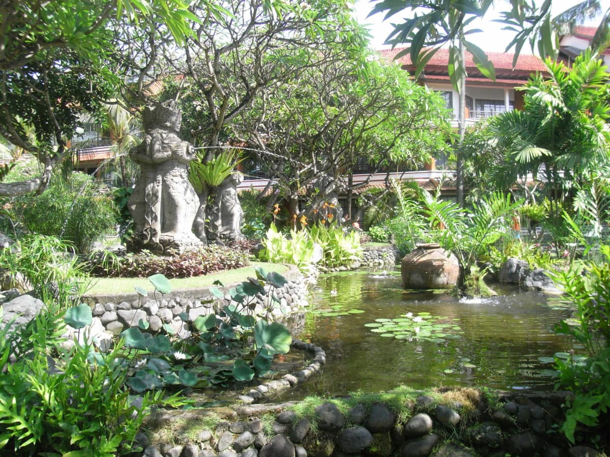 Gärten in Ubud auf Bali