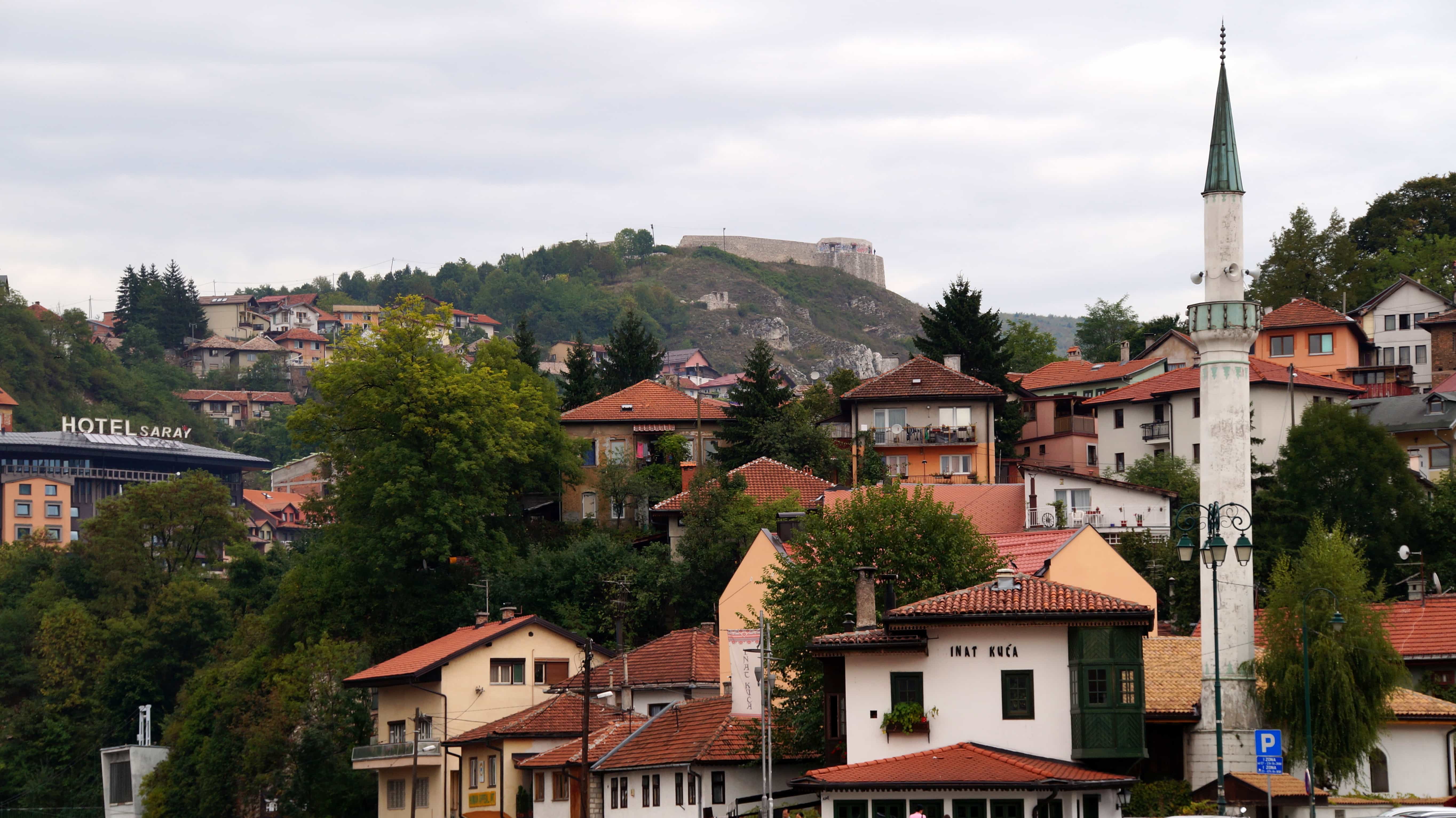 Berg in Sarajevo in Bosnien Herzegowina