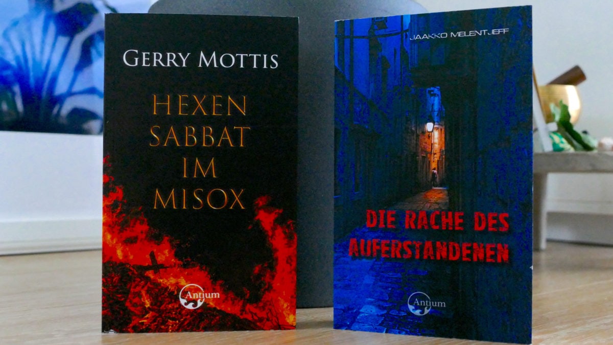 Hexensabbat im Misox und Die Rache der Auferstandenen sind packende Krimis, die im Antium Verlag erschienen sind.