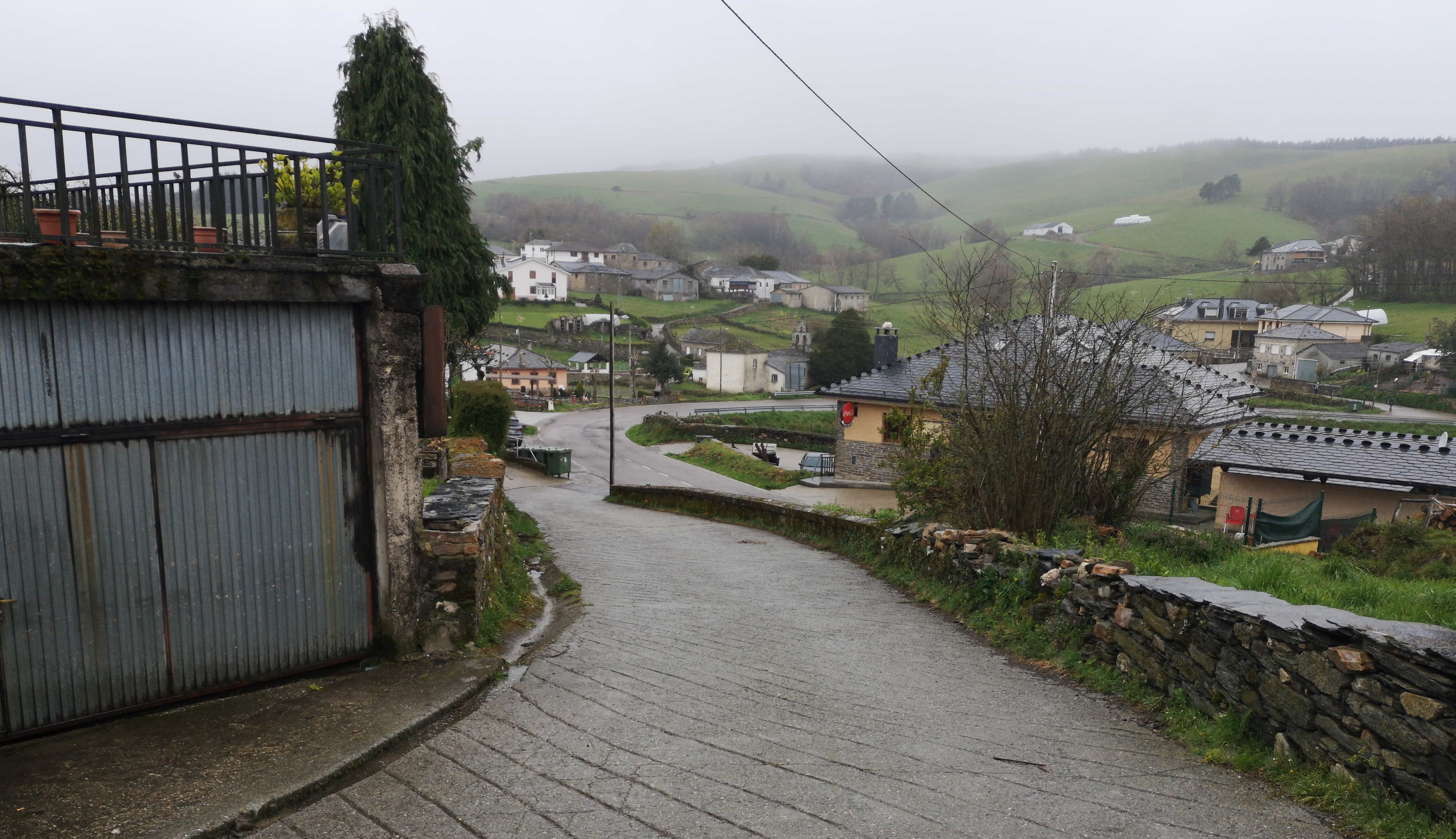 Wir brechen in Berducedo auf unsere 6. Etappe des Camino Primitivo auf.