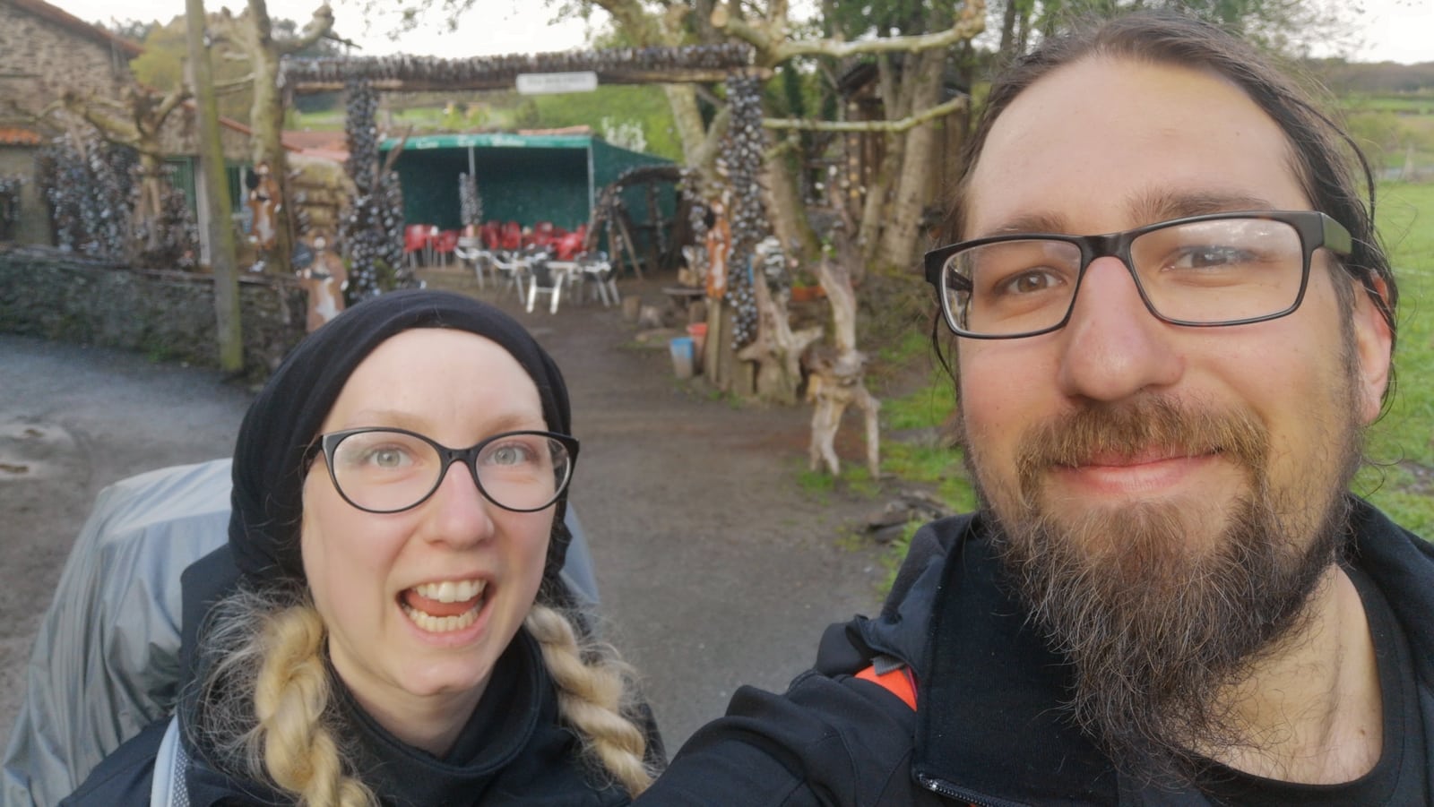 Auf dem Camino Primitivo kommen wir auch an der Bierhütte vorbei