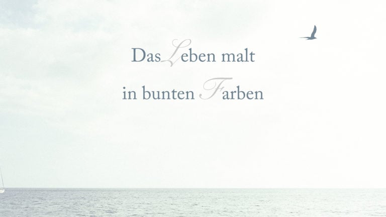 Cover von Das Leben malt in bunten Farben