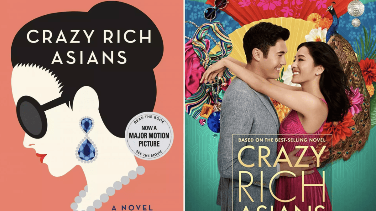 Buch- und Seriencover von Crazy Rich Asians