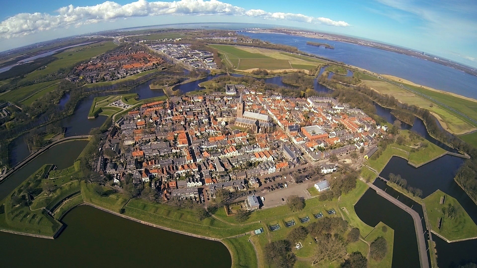 Naarden in Holland