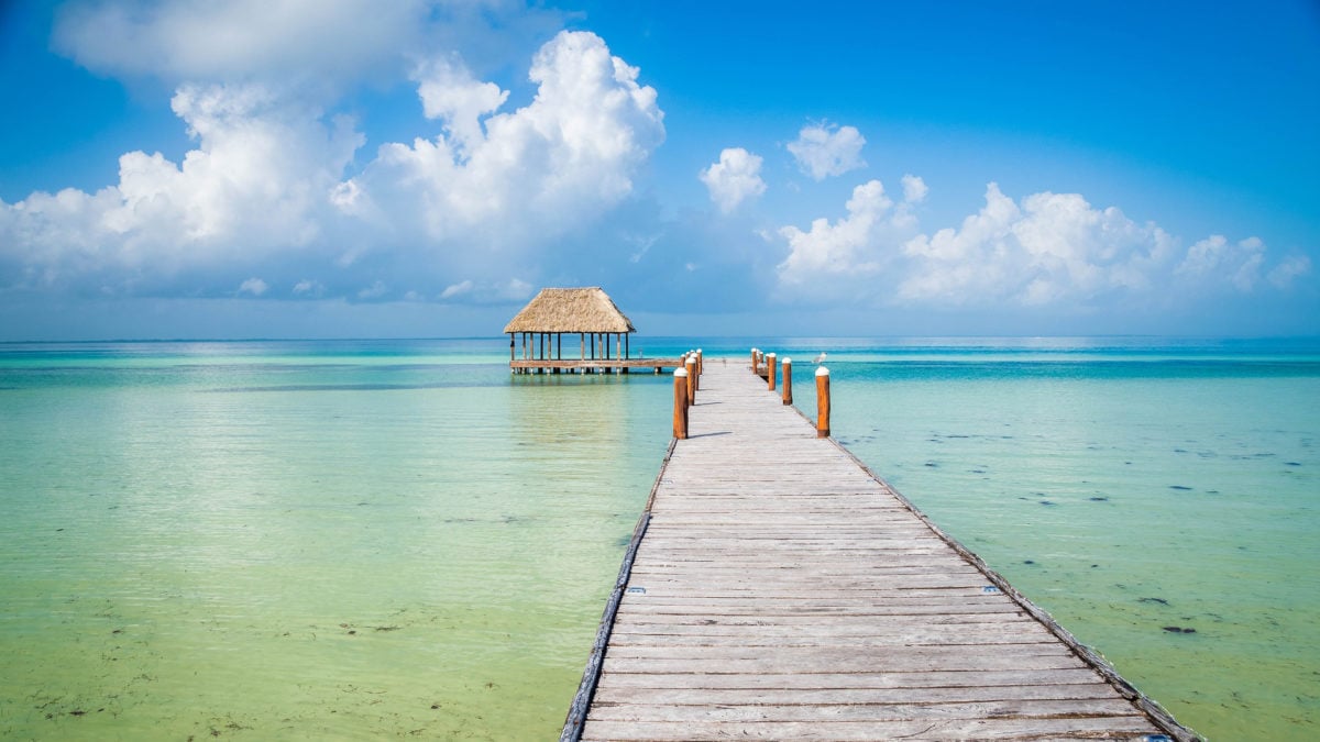 Isla Holbox auf der Halbinsel Yucatan in Mexiko