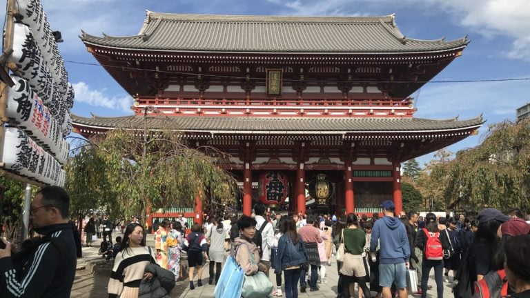 Sanjo Tempel in Asakusa