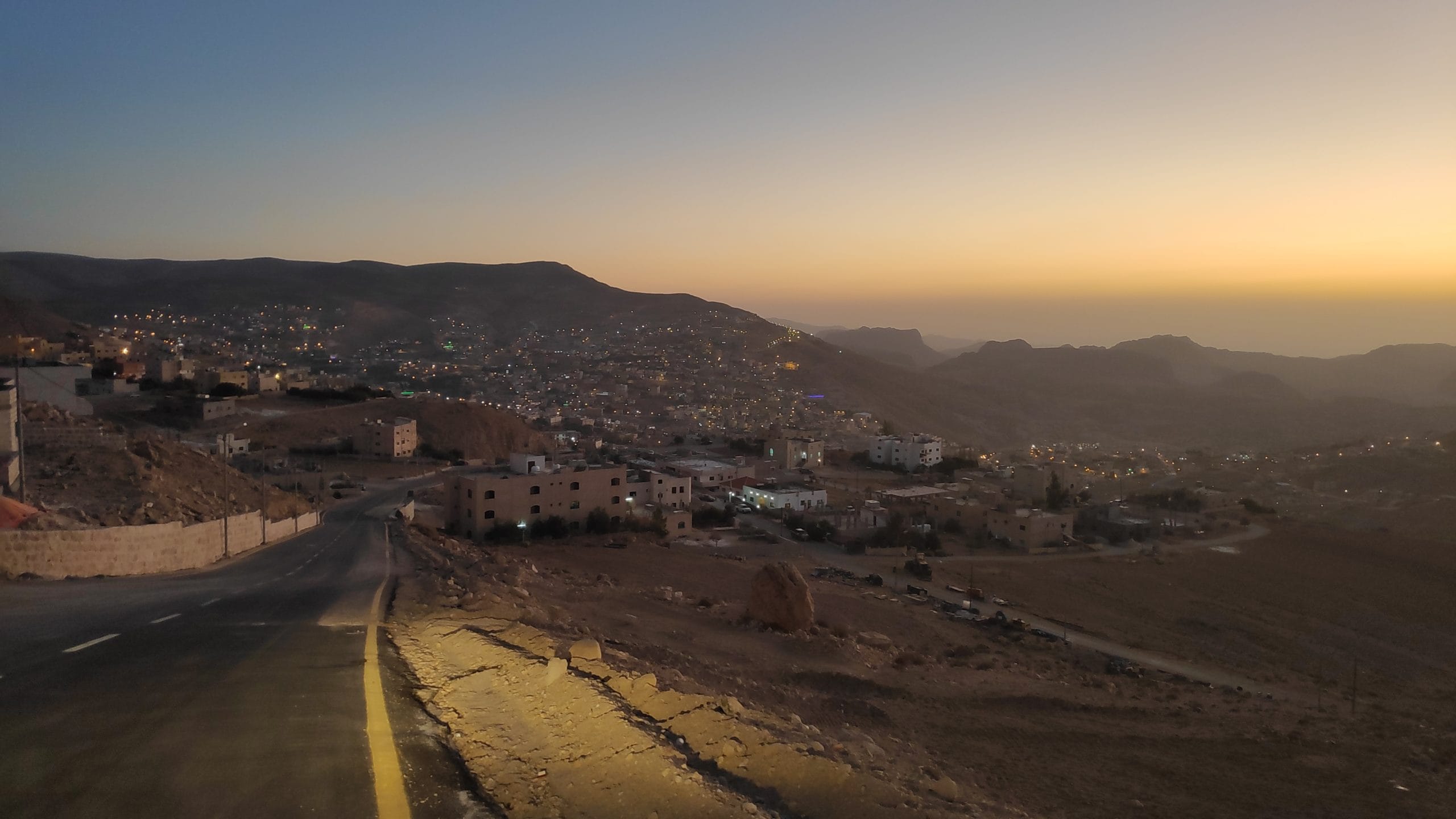 Petra oder Wadi Musa in Jordanien.