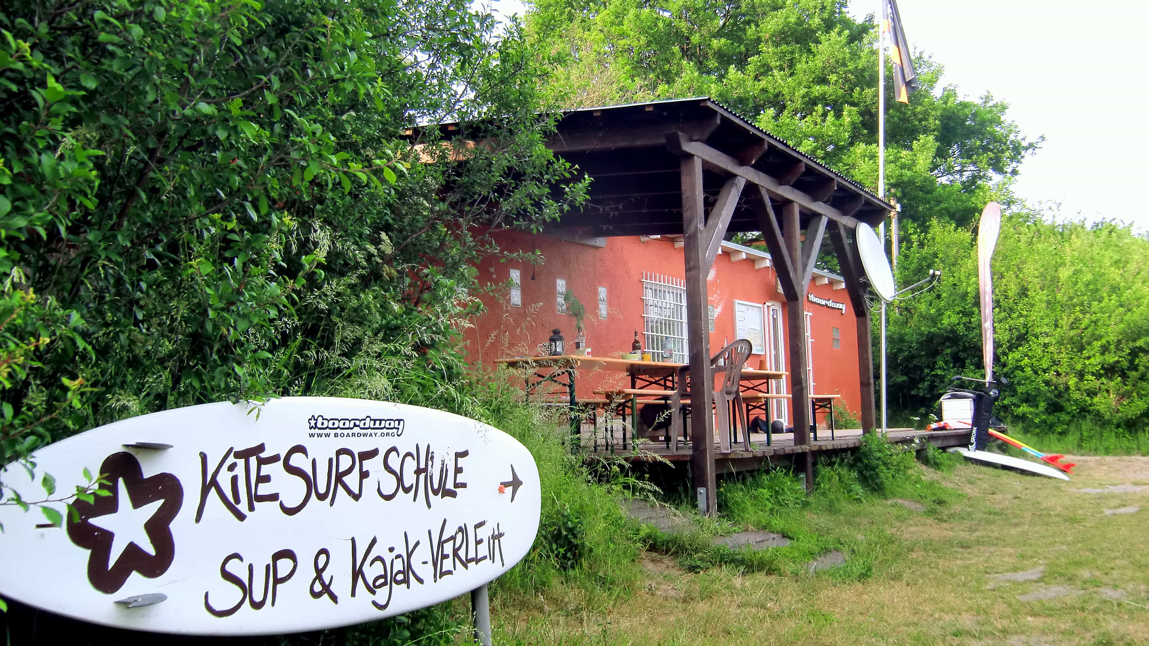 Die Kitesurfschule Boardway in Loissin