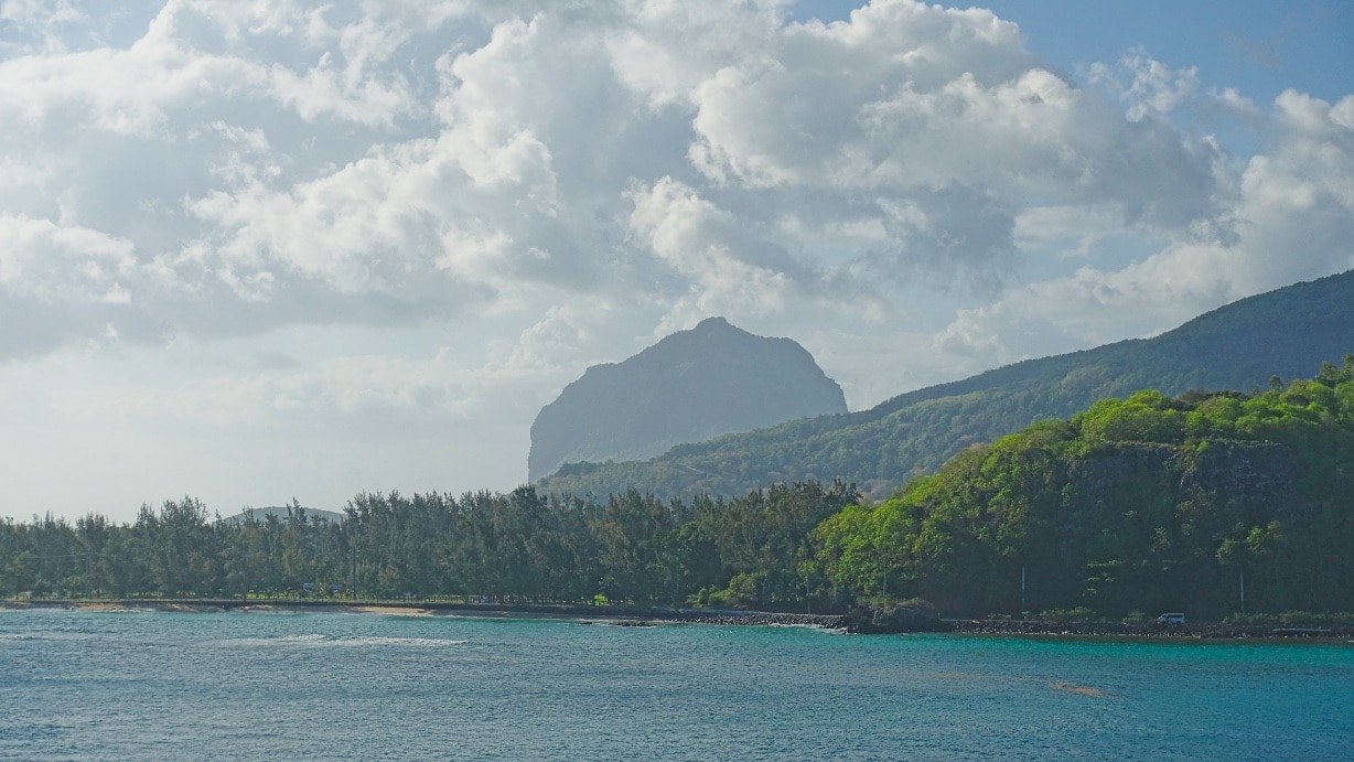 Le Morne Brabant in Mauritius