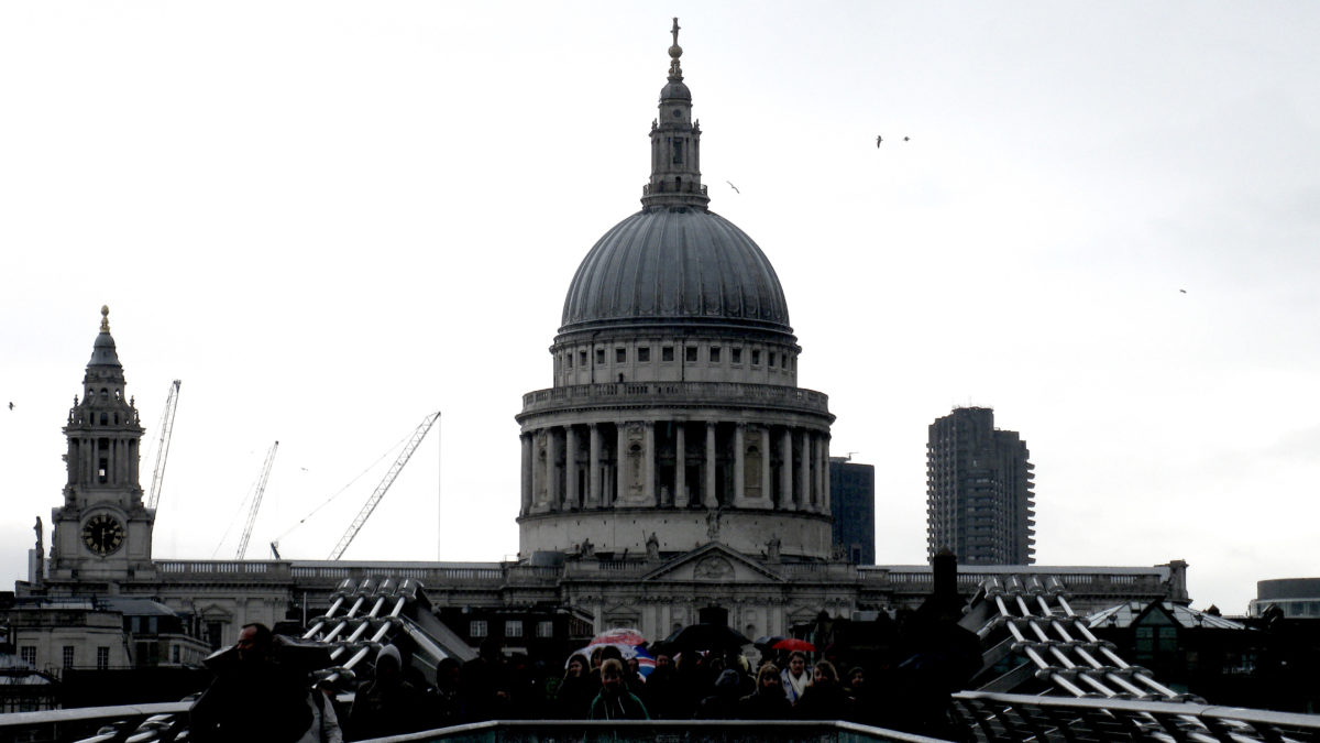 Die St. Pauls Cathedral in London