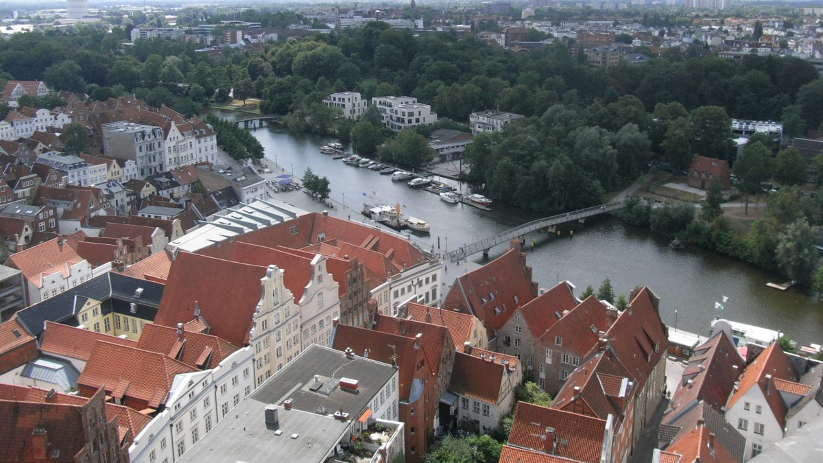 Panorama der Lübecker Altstadt