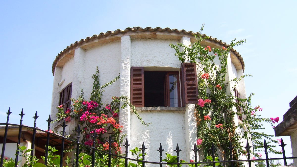 Ein traditionelles Steinhaus in Valldemossa