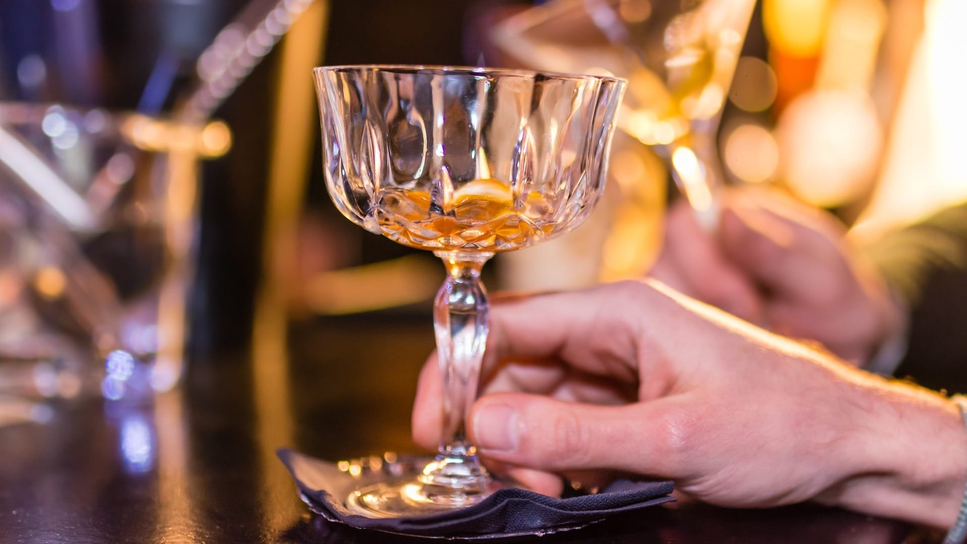 Rum in einem Glas auf Martinique