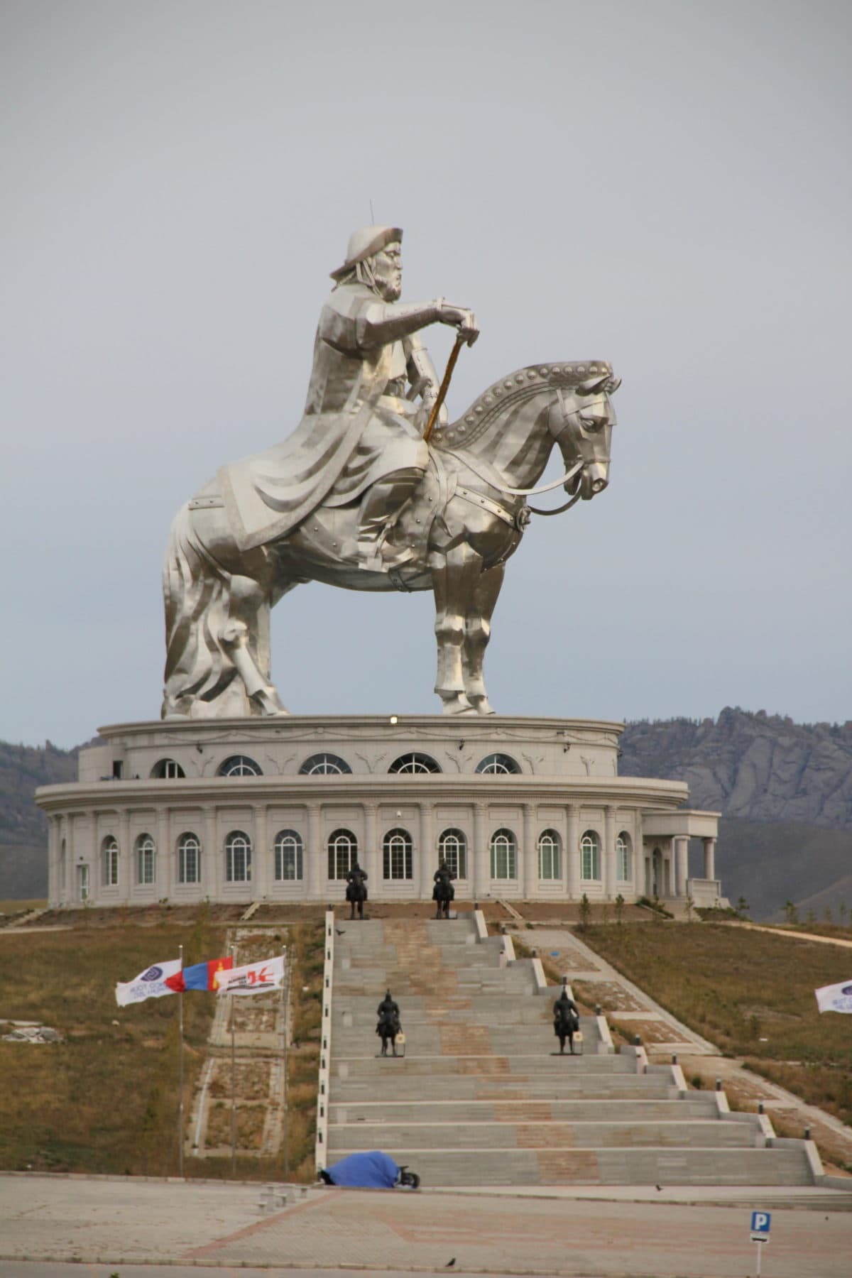 Riesigen Monument für Dschingis Khan in der Mongolei
