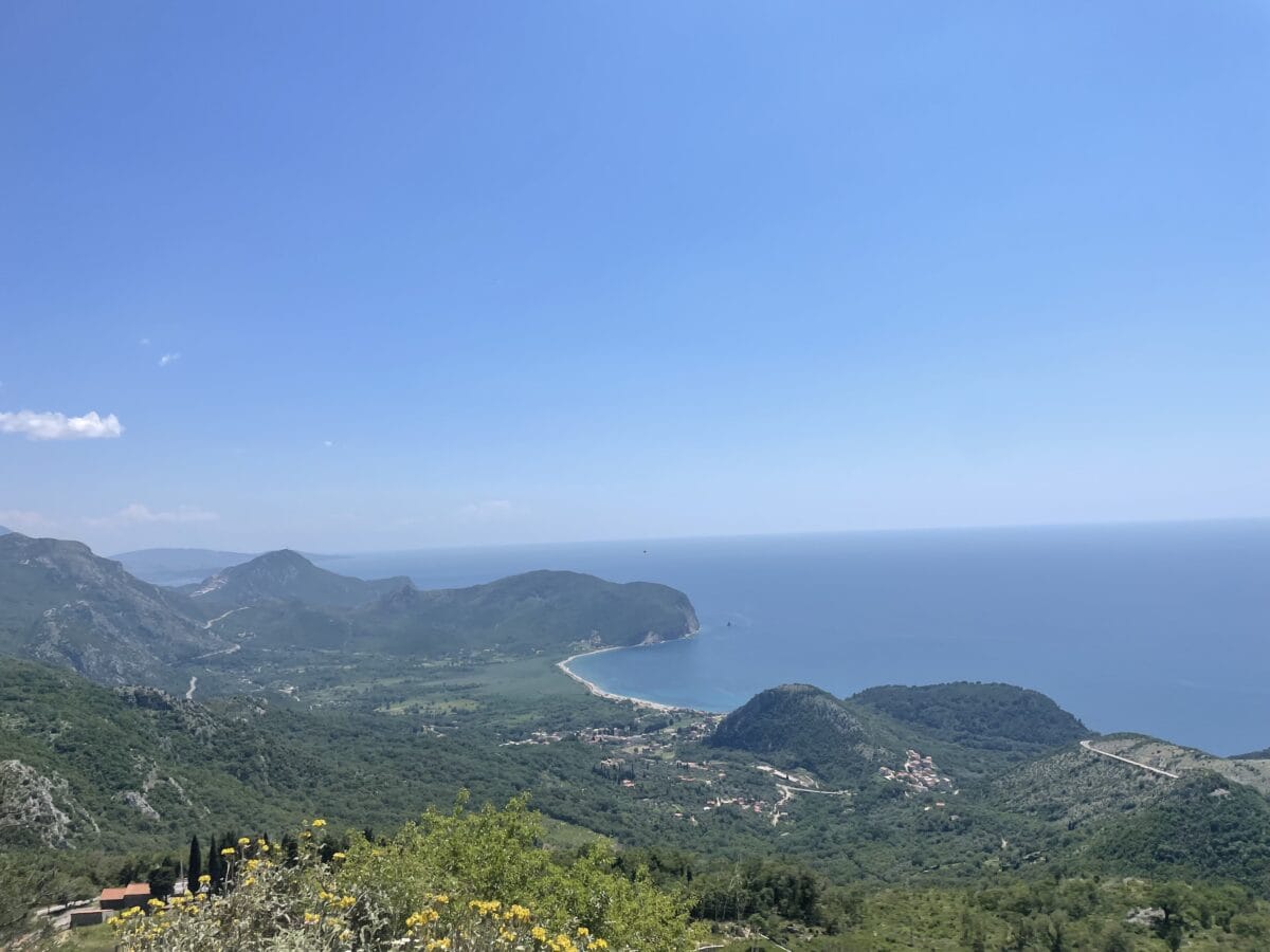 Bucht von Bujarica in Montenegro