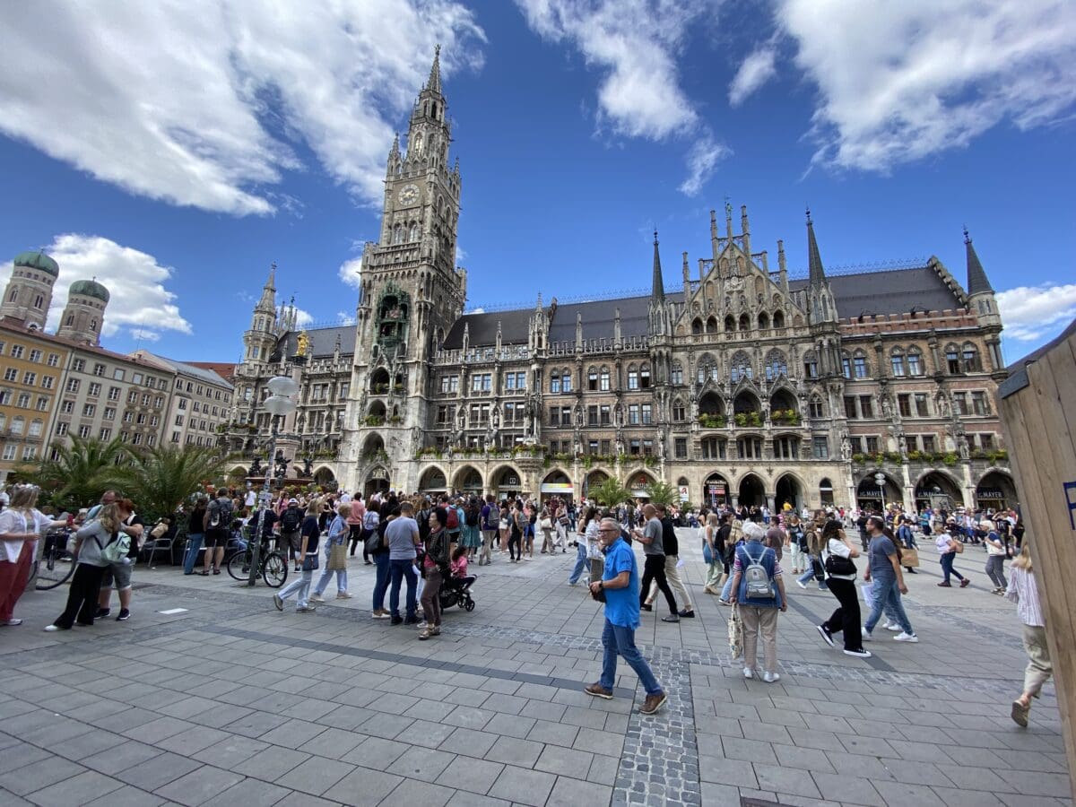 Das Rathaus in München