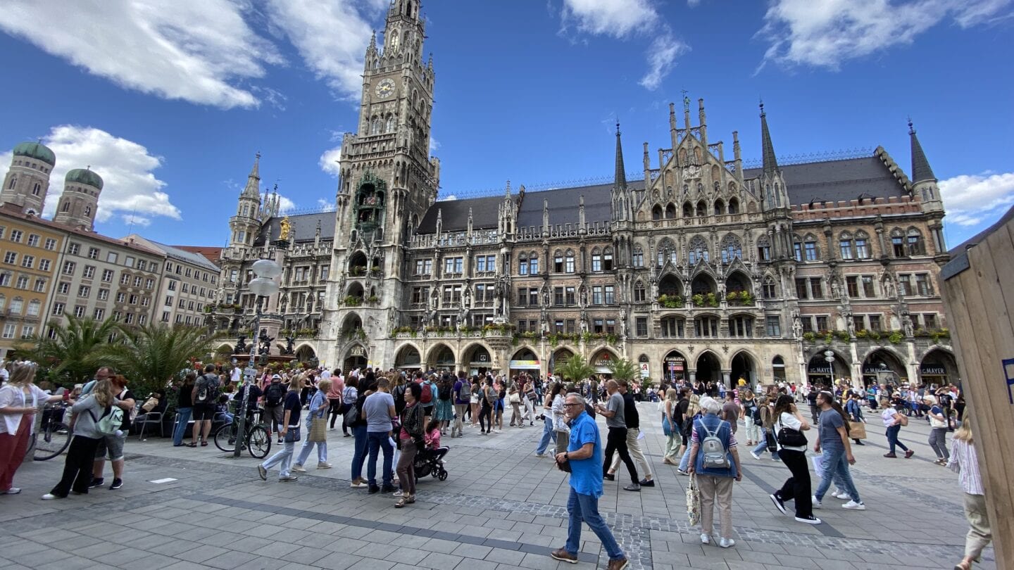 Das Rathaus in München