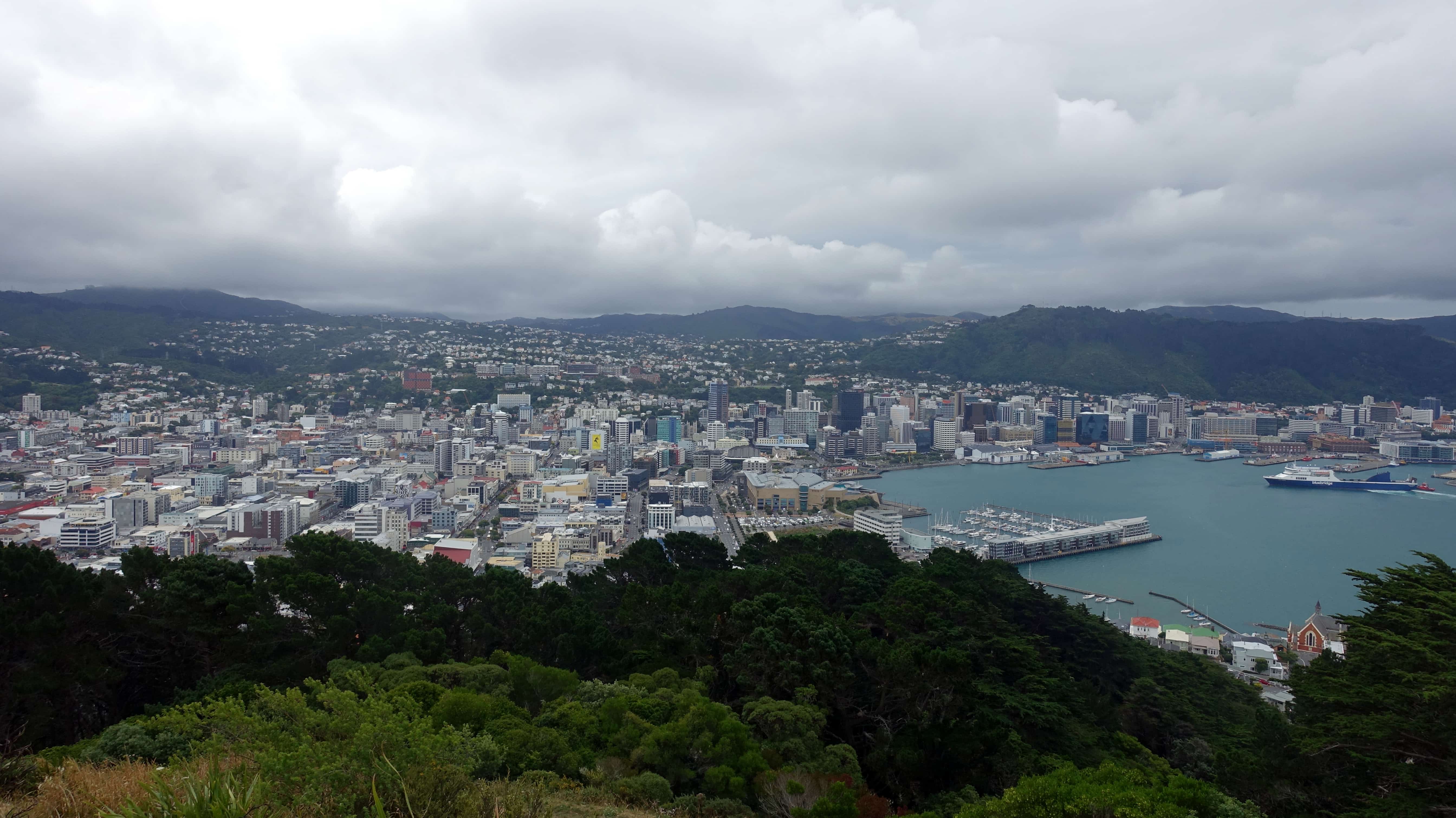 Silvester in Wellington in Neuseeland