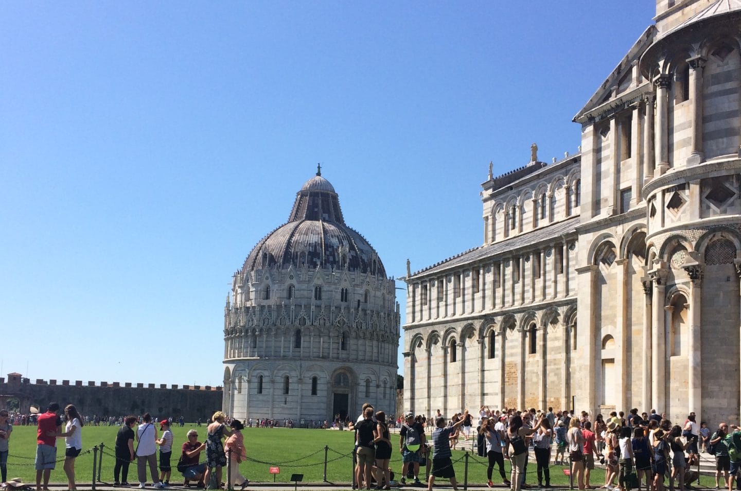 Das Baptisterium in Pisa