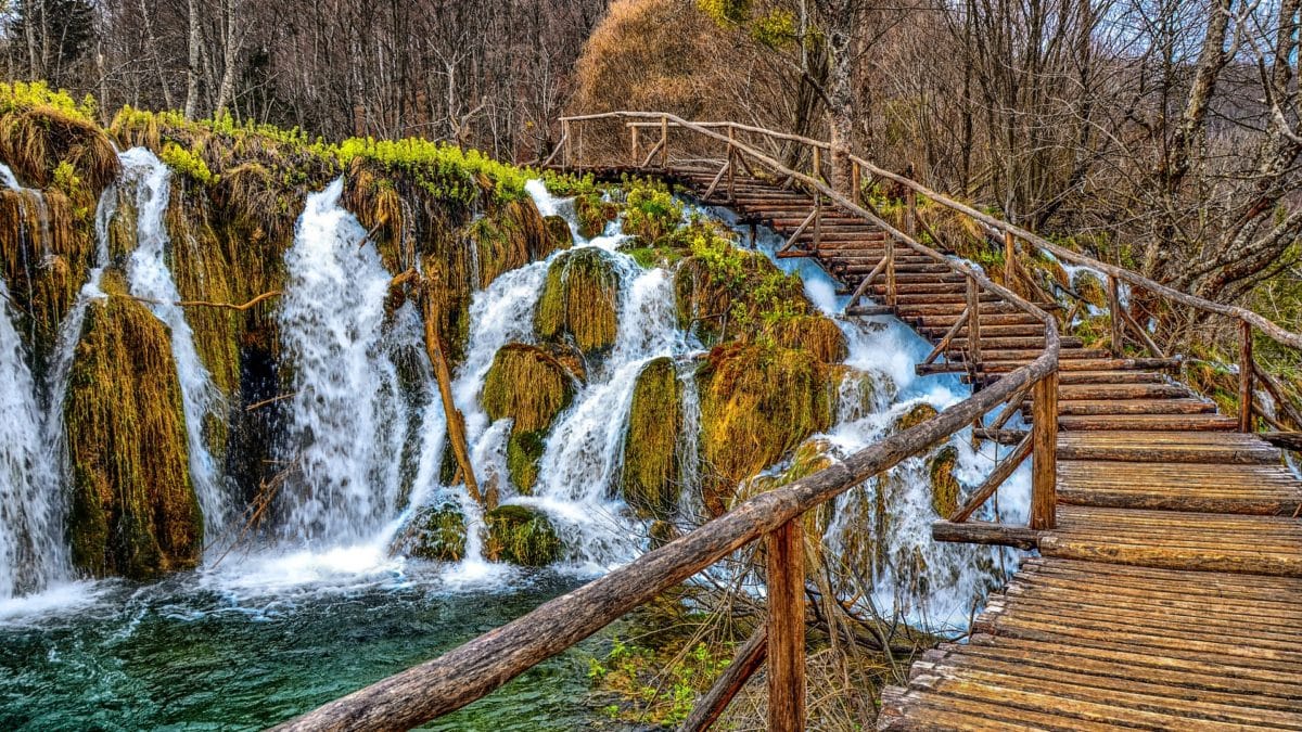 Nationalpark Plitvicer Seen Kroatien 