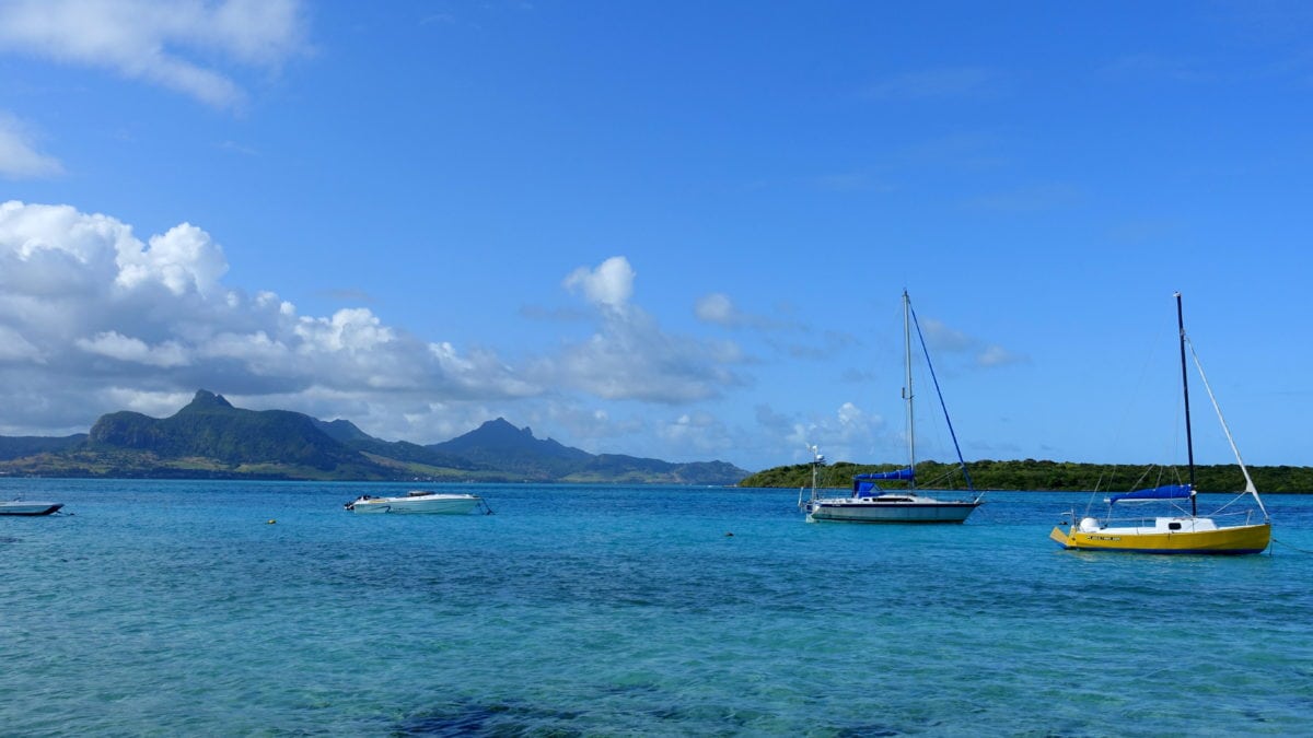 Meer vor Point d'Esny in Mauritius