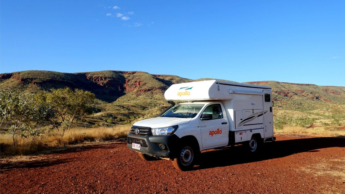 Der Apollo Campervan im Outback