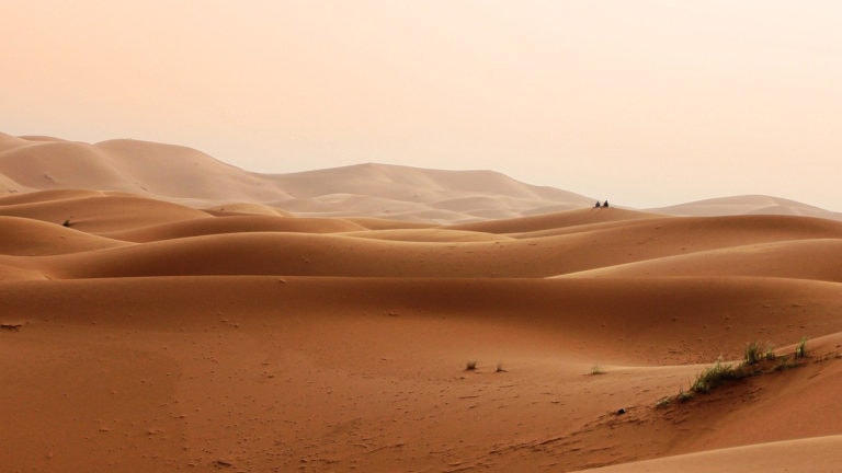 Wüstenlandschaft von Marokko