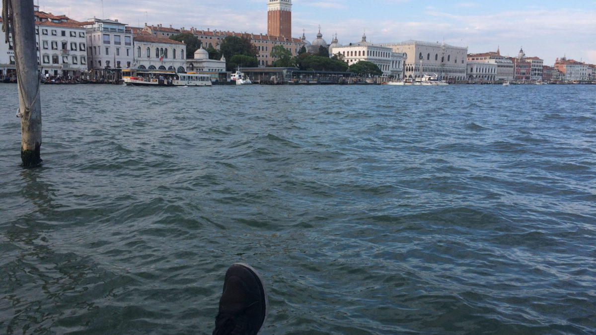 Am Kanal in Venedig