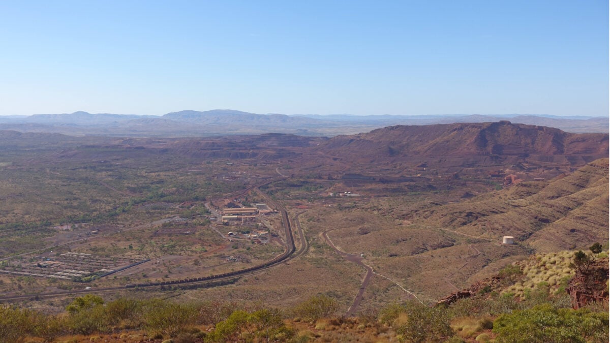 Eine Stadt im Nirgendwo in Westaustralien