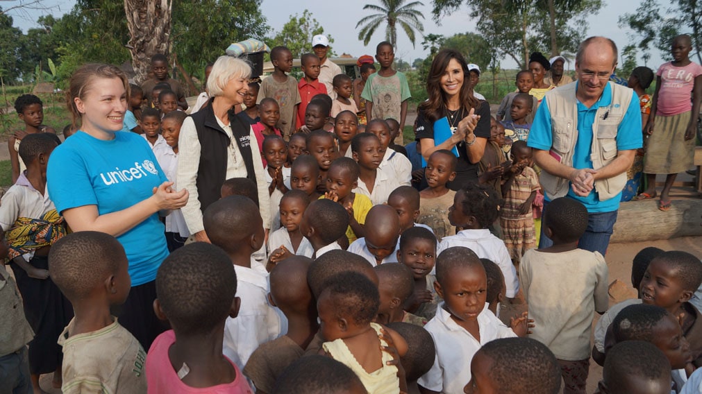 Susanne Stocker von UNICEF im Kongo