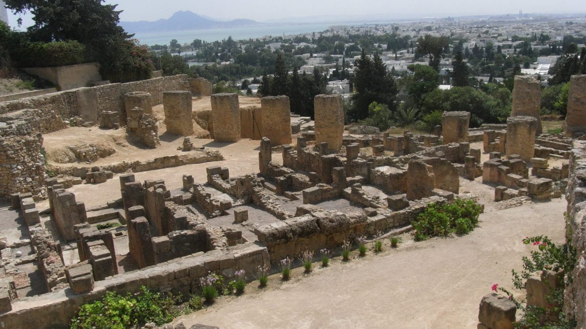 Die antike Stätte Karthago