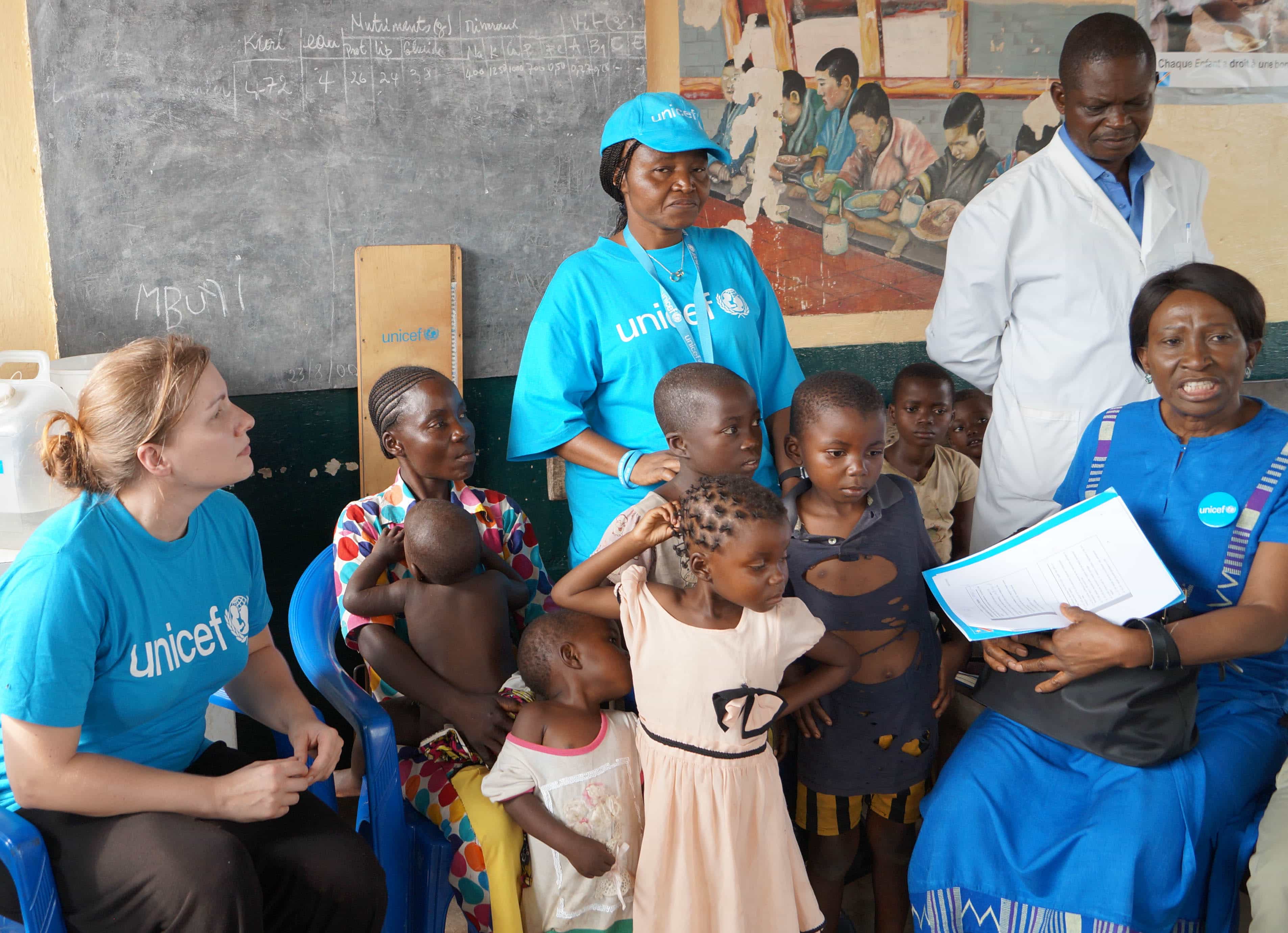 Susanne Stocker für UNICEF im Kongo