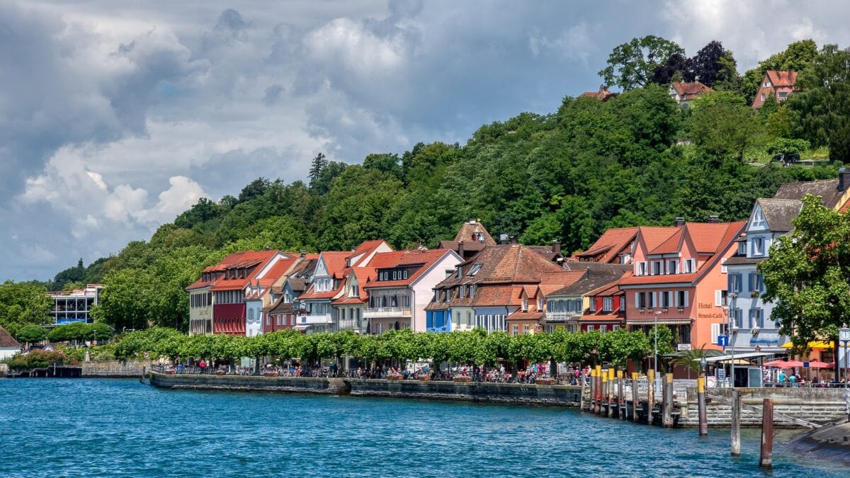 In Meersburg kannst du den Bodensee genießen