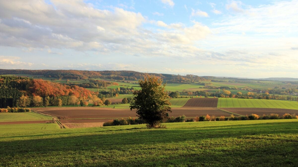 Aussicht über das Weserbergland