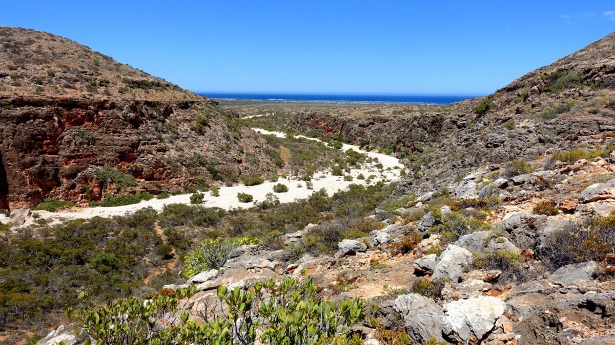 Wanderung an der Tourquoise Bay in Westaustralien