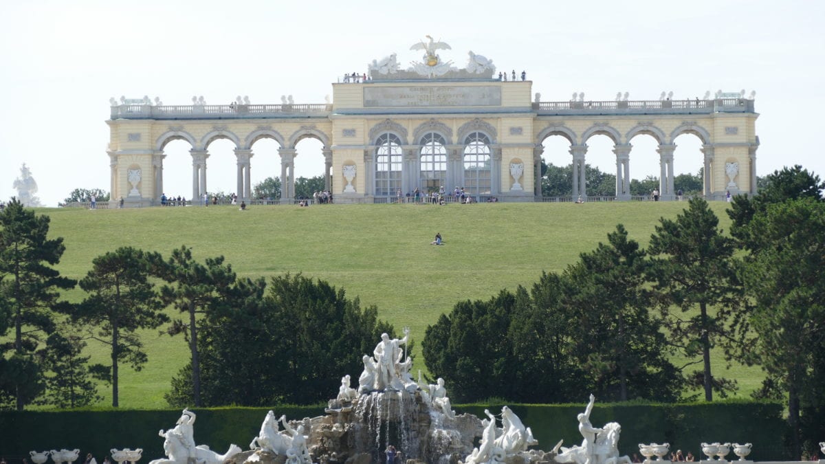 Gloriette bei Schloss Schönbrunn in Wien