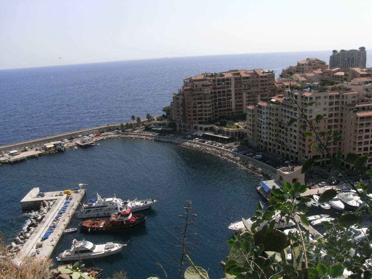 Der Yachthafen von Monaco