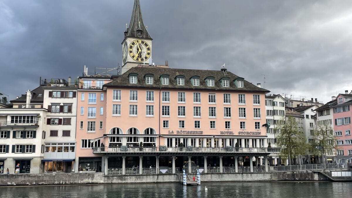 Grossmünster in Zürich in der Schweiz